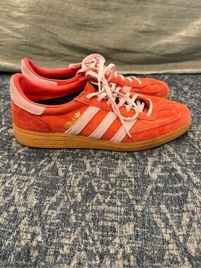 adidas Spezial Suede Sneakers with Pink Stripes